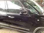 Used Front Right Door Assembly Fits: 2014 Fiat 500 Electric Dr. Fixed Price $161.00.