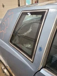 Passenger Quarter Glass Chrome Frame Fits 81-88 Monte Carlo 649193. Fixed Price $399.00.