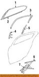 Chrysler Oem 02-04 300M,CONCORDE Rear Door Glass Hardware-channel 4780133AH. Fixed Price $39.72.