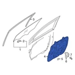 For Hyundai Elantra Gt 13-16 82471A5010 Front Left Door Panel Carrier. Fixed Price $441.20.