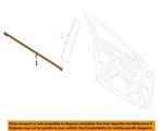 Ford Oem 19-23 Ranger Front Door Exterior Trim-belt Molding AB3Z2620935C. Fixed Price $99.14.