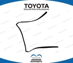 Toyota Truck 4RUNNER Front Door Glass Channel W/vent Set 1984-88 SR5. Fixed Price $90.00.