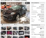 (local Pickup Only) Back Glass Heated Privacy Tint Fits 07-12 Mazda CX-7 4529994. Fixed Price $194.90.