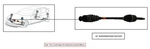 Right Front Axle Shaft Oem 20-25 Mitsubishi Eclipscrs 1YR Wrnty 3815B170. Fixed Price $85.00.