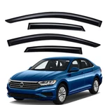 Smoke Vent Shade Sun Rain Guard Window Visor For 2019-2025 Volkswagen Jetta 4PCS. Fixed Price $43.93.