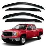 Tape-on Window Vent Visor Rain Guard For 2007-2013 Chevy Silverado 1500 Crew Cab. Fixed Price $42.95.