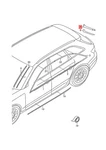 Genuine Audi A4 Avant Quattro RS4 8W2 Spoiler Black-glossy 8W9854871B5FQ. Fixed Price $85.25.