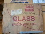 B6 Nos Ford Convertible Vent Window Glass 1952 53 54 BA-7621412-A. Fixed Price $87.99.