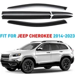 Rain Guards Vent Visors Shade For 2014-2023 Jeep Cherokee. Fixed Price $62.99.