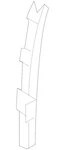 Genuine Nissan Sash Channel 80215-EA000. Fixed Price $50.66.