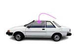 Fits: 1987-1990 Toyota Tercel 2D Coupe Driver Side Front Left Door Window Glass. Fixed Price $199.95.