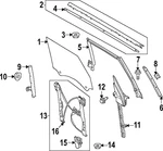 Genuine Ford 2021-2023 Bronco Upper Seal M2DZ-7821596-A. Fixed Price $96.38.
