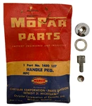 New Old Stock Vent Wing Handle Repair Package For 1949-53 Dpcd Models #1450157. Fixed Price $45.00.