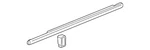 Genuine Acura Belt Molding 72410-TK4-A02. Fixed Price $92.43.