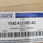 2001-2007 Focus 3 Door Left Glass Run FORD#YS4Z-6121597-AC. Fixed Price $85.00.