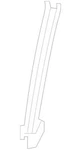 Genuine Nissan Lower Sash 80387-5AA0A. Fixed Price $35.63.