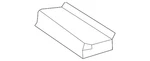 Genuine Mercedes-benz Windshield Spacer 164-742-02-97. Fixed Price $11.70.