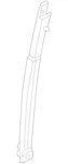 Genuine Honda Sash Door (lower) (front) 72230-S5A-003. Fixed Price $22.70.