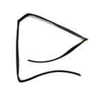 MZ1000 Fairchild Industries Window Channel Weatherstrip Seal Passenger Or Driver. Fixed Price $83.78.