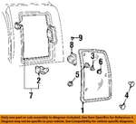 Gm Oem 94-25 C1500 Back Door Glass Hardware-hinge Screw 14062360. Fixed Price $45.82.