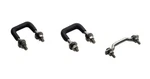 Kentrol 30411 Polished Silver Windshield Tie Down Kit 55-86 Cj. Fixed Price $15.99.
