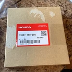 2015-2021 Honda 73127-TY0-000 Rubber Windshield Dam (c). Fixed Price $10.00.