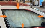 17-21 Mitsubishi Mirage Passenger Right Door Clear Glass Window. Fixed Price $100.00.