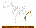 Chevrolet Gm Oem 09-13 Impala Front Door-run Channel Left 20984245. Fixed Price $128.56.