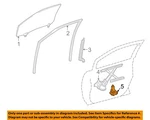 Toyota Oem 01-22 Highlander Front Door Glass Hardware-window Motor 8571042070. Fixed Price $429.49.