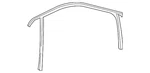 Genuine Volkswagen Window Guide 5N0-837-431-G-5AP. Fixed Price $245.10.