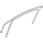 Genuine Mercedes-benz Oe Window Guide Rail 294-725-09-00. Fixed Price $88.93.