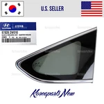 Rear Quarter Window Glass Right Passenger Oem Hyundai Santa Fe Sport 2013-2018. Fixed Price $158.31.