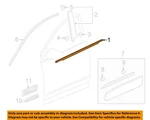 Gm Oem 17-23 Acadia Front Door Exterior Trim-belt Molding 84190175. Fixed Price $141.02.