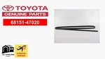 Toyota Oem 68151-47020 Driver Lh Front Door Run Channel Prius Japan Jdm New. Fixed Price $84.47.