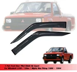 Front Door Wind Shield Air Guard For Mitsubishi Mighty Max L200 Pickup 1986-1994. Fixed Price $89.43.