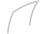 Genuine Toyota Window Channel 68151-47052. Fixed Price $96.37.