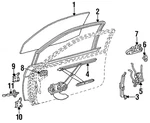 Genuine Toyota Run Channel 68141-16180. Fixed Price $18.58.