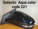 New Galactic Aqua 17-18 RAV4 Driver Left Mirror Power Heated/signal/blind Spot. Fixed Price $234.43.