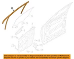 Hyundai Oem 19-23 Santa Fe Front Door Glass Hardware-run Channel 82530S1000. Fixed Price $243.47.