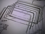 Rolls-royce Windshield Silver Spur, Spirit, Bentley Mulsanne S, Turbo, UB71027. Fixed Price $3281.16.