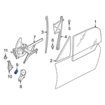 For Bmw Z3 1996-2002 51338163352 Window Regulator Bushing. Fixed Price $12.23.