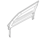 Genuine Audi Window Frame 8P4-839-629-B. Fixed Price $470.13.