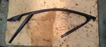 2018 Mercedes Glc X253 Front Right Side Window Guide Rail Seal Frame A2537257400. Fixed Price $60.38.