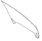 Fits Porsche Cayenne 2020-2025 4 Door Coupe Passenger Side Front Window Glass. Fixed Price $350.00.