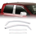 Putco 480139 Chrome Deflectors For 09-24 Ram Quad Cab. Fixed Price $214.99.