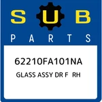 Subaru Glass Assy Dr Rh 62210FA101NA, New Genuine Oem Part. Fixed Price $262.79.