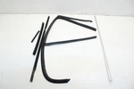 2013-15 Bmw 328I Xdrive Rr Lh Door Window Run Channel Weatherstrips W/ Moldings. Fixed Price $151.12.