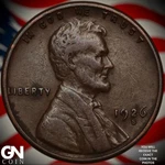 1926 S Lincoln Cent Wheat Penny A3683. Fixed Price $30.00.