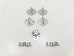 1997 2001 Honda Cr-v Ex Door Striker Latch Plate Set Of 5 W/hardware Oem. Fixed Price $39.99.