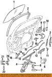 Chrysler Oem 95-00 Breeze Rear Door Glass Hardware-run Channel 4646828AB. Fixed Price $166.79.